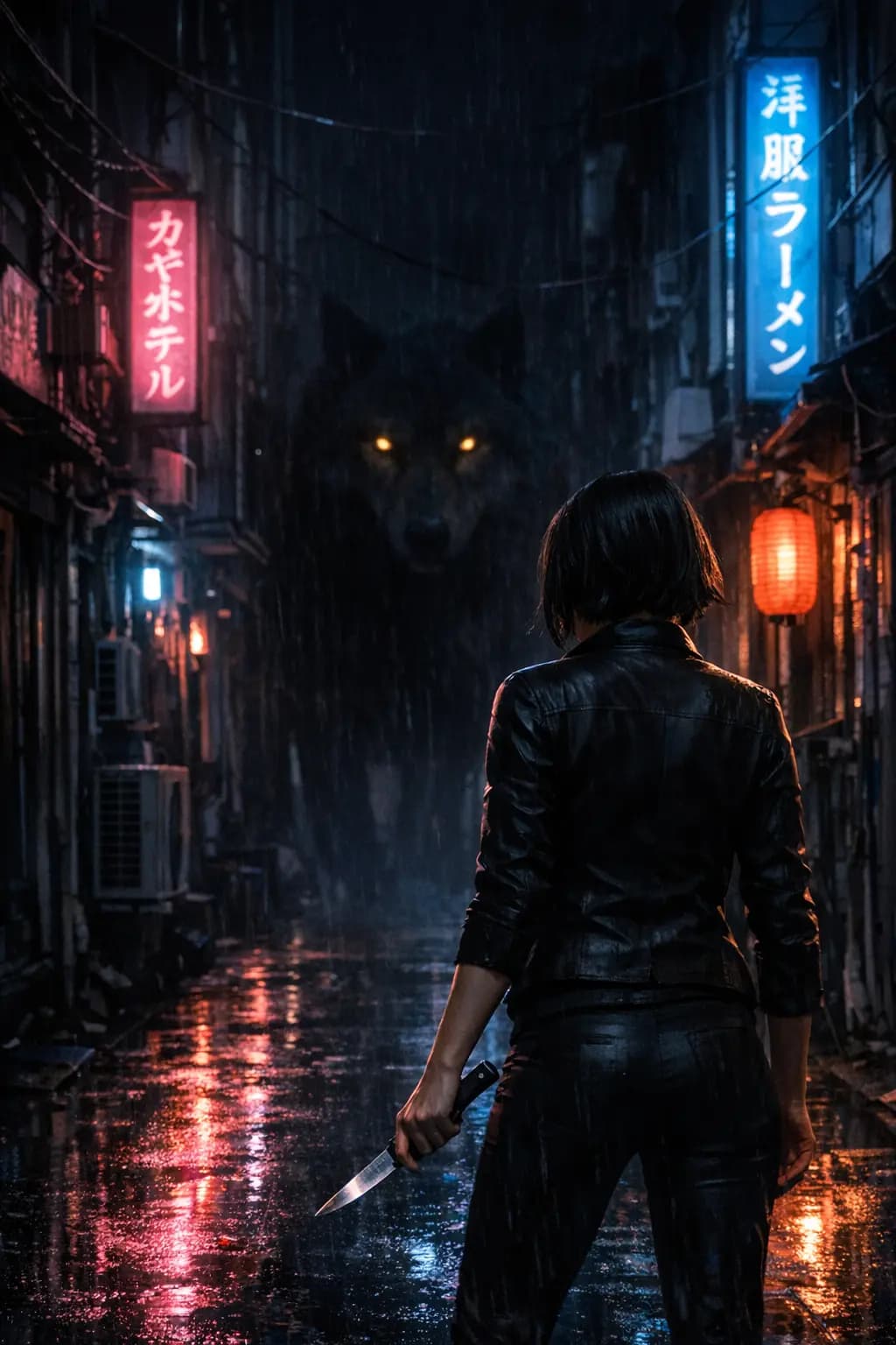 The Lone Wolf and the Hunter
